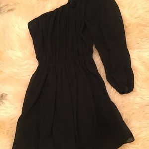 Black One Sleeve Dress